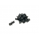 COMP Cams® 611-16 Steel Super Locks™, 10° Lock Angle for 11/32" Valve Stem Diameter with Lash Cap Recess